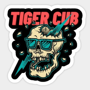 tiger cub Sticker